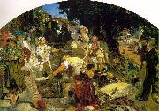 Ford Madox Brown Work Germany oil painting artist